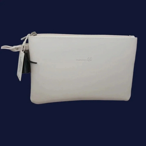 Miniso life simple cosmetic bag color beige - Picture 1 of 9